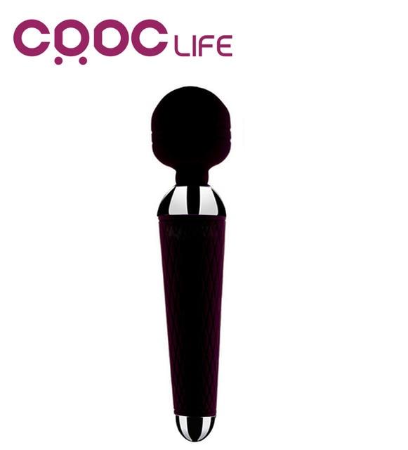 CRDC Powerful Vibrator for Woman AV Dildos 10 Speed Magic Wand Vibrators Massager Oral Clit Adult Sex Toys Vibrator Erotic Toys