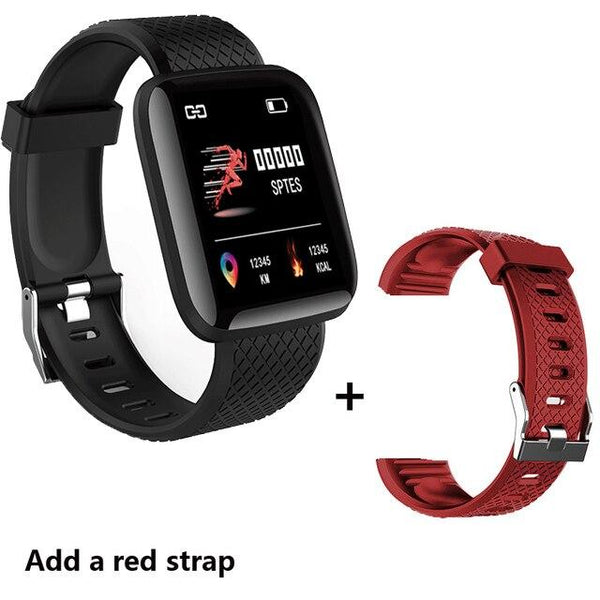 Digital LED Screen Touch Men's Sports Smart Watch HR Blood Pressure&Oxy Monitor Woman's Wrist Watch Male Clock Relogio Masculino