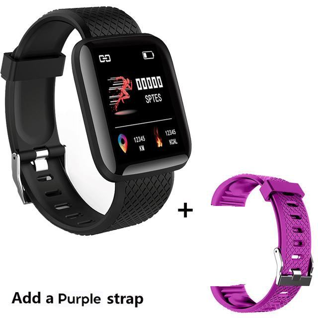 Digital LED Screen Touch Men's Sports Smart Watch HR Blood Pressure&Oxy Monitor Woman's Wrist Watch Male Clock Relogio Masculino