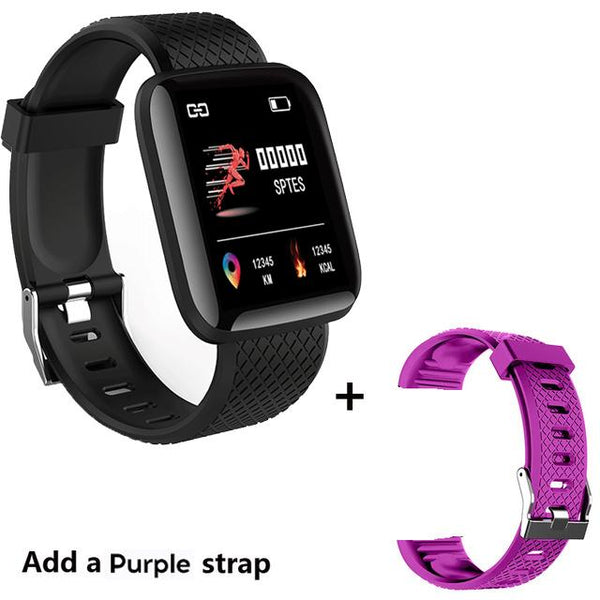 Digital LED Screen Touch Men's Sports Smart Watch HR Blood Pressure&Oxy Monitor Woman's Wrist Watch Male Clock Relogio Masculino