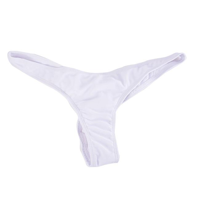 Vertvie Female Briefs Cut Out Thong 2019 Two-piece Separates Summer Beach Bathing Suits Women Bikini Bottom Swimwear Swim Shorts