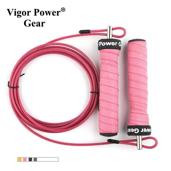 Vigor Power Gear Wholesale Adjustable Jump Rope Weighted Jump Rope Speed Jump Rope For Crossfit Sports