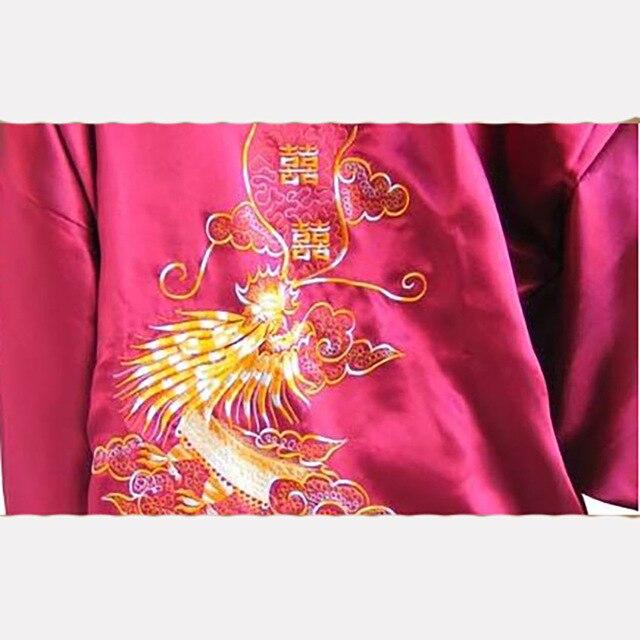 7colors Traditional Japanese Kimono Emboridery Dragon Robe Men Nightgown Yukata Sleepwear Satin Men's Quimono Samurai Male