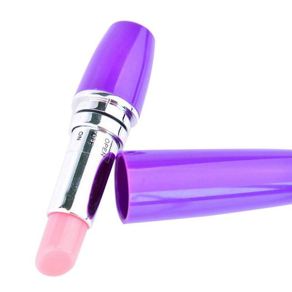 Lipstick Dildo Mini Electric Bullet Vibrator Vaginal Massager G Spot Clitoris Stimulator Erotic Masturbator Sex Toys for Woman