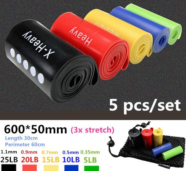 Super long Resistance Bands Natural Latex Athletic Rubber set Gym Expander Crossfit Power Lifting Pull Up Strengthen Muscle