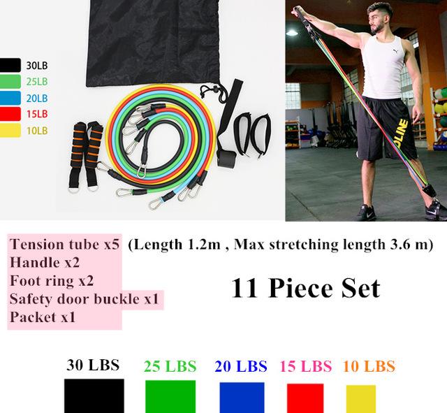 Super long Resistance Bands Natural Latex Athletic Rubber set Gym Expander Crossfit Power Lifting Pull Up Strengthen Muscle