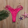 womens brazilian bikini bottoms Women Sexy Bottoms Swimsuit Bikini Swimwear Cheeky Thong V Swim Trunks thong bikini  #XTN