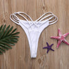 womens brazilian bikini bottoms Women Sexy Bottoms Swimsuit Bikini Swimwear Cheeky Thong V Swim Trunks thong bikini  #XTN