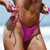 bikini thong bottom side tie Women Swimwear Brazilian Cheeky Bikini Bottom Side Tie Thong Bathing Swimsuit #XTN