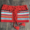 2019 New Crochet Women Rainbow Bandage Bikini Tops Push Up UnPadded Bra Swimwear Sexy Swimsuit Bathing Suit Beachwear Top Hot