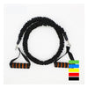 YOUGLE Pilates Latex Tubing Expanders Exercise Tubes Strength Resistance Band Sets Fitness Equipment Pull belt Rope