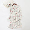 2019 New Casual Night Dress Sleepwear Soft Cotton Long Sleeve Stretchy Nightgown Female Nightwear Night Sleeping Gown For Women