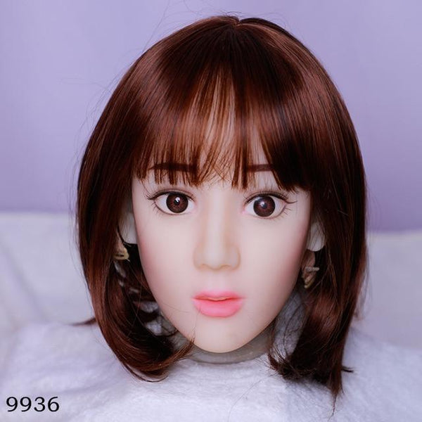 13cm depth Silicone sex doll Head TPE Oral Sucking Sex Doll Accessories for 100-140cm Love dolls sextoy for men male masturbator