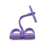 Fitness Gum 4 Tube Resistance Bands Latex Pedal Exerciser Sit-up Pull Rope Expander Elastic Bands Yoga equipment Pilates Workout