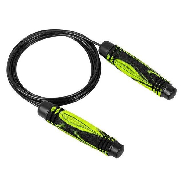 Jump Rope Bearing Skipping Rope Lose Weight Exercise Boxing MMA Gym Fitness Training Skip Rope With Anti Slip Foam Handle