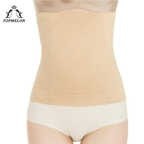TOPMELON Body Shapers Shapewear Belly Slimming Sheath Stretchy Girdle Cincher 4 Steel Boned Soft Elastic Cinchers