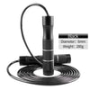 TMT Weighted Jump Rope Crossfit Aluminum Alloy Handle for Fitness Training Power Adjustable 2.8M Heavy Wire Speed Skipping Rope